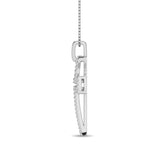 Diamond 1/4 Ct.Tw. Cross Pendant in 10K White Gold