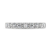 14K White Gold Diamond 2/5 Ct.Tw. 9 Stone Anniversary Band