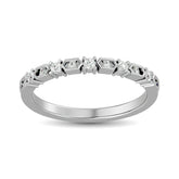Diamond Stackable Band 1/6 ct tw in 14K White Gold