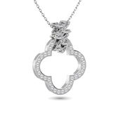 Diamond 1/4 Ct.Tw. Fashion Pendant in 10K White Gold