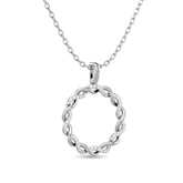 Diamond Fashion Pendant 1/6 ct tw in 10K White Gold