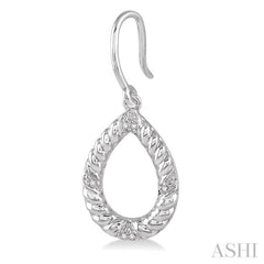 1/20 ctw Round Cut Diamond Earrings in Sterling Silver 1/20 ctw Round Cut Diamond Earrings in Sterling Silver