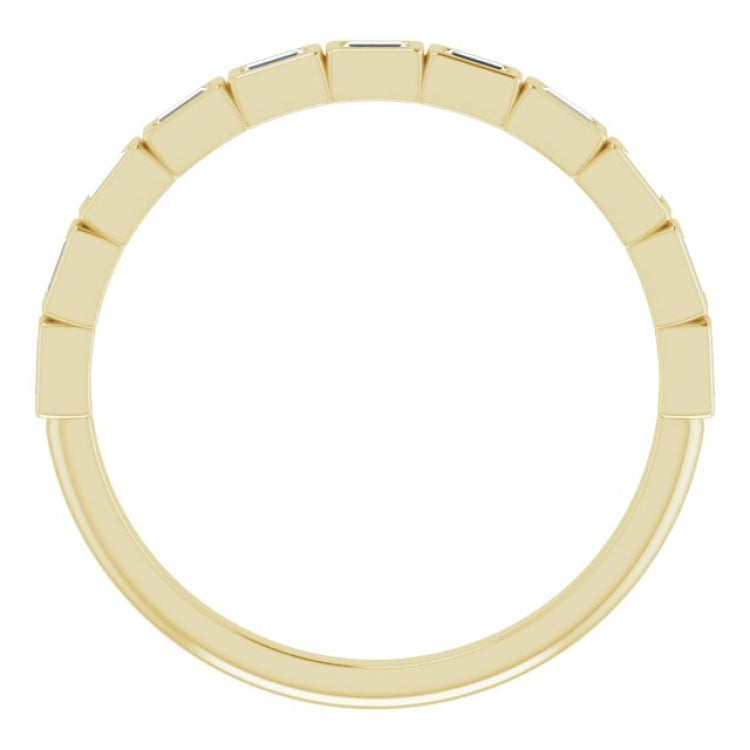 14K Yellow 1/6 CTW Natural Diamond Anniversary Band 14K Yellow 1/6 CTW Natural Diamond Anniversary Band