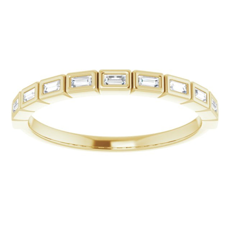 14K Yellow 1/6 CTW Natural Diamond Anniversary Band 14K Yellow 1/6 CTW Natural Diamond Anniversary Band