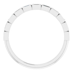 Platinum 1/6 CTW Natural Diamond Anniversary Band Platinum 1/6 CTW Natural Diamond Anniversary Band