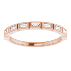 14K Rose 1/5 CTW Natural Diamond Anniversary Band 14K Rose 1/5 CTW Natural Diamond Anniversary Band