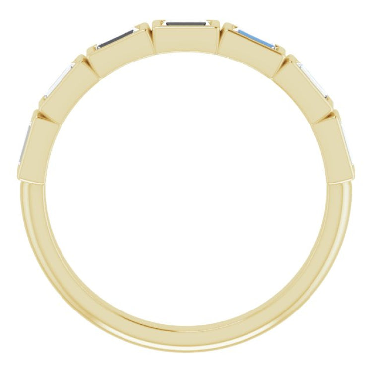 14K Yellow 1/2 CTW Natural Diamond Anniversary Band 14K Yellow 1/2 CTW Natural Diamond Anniversary Band