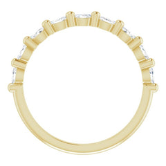 14K Yellow 1/4 CTW Natural Diamond Anniversary Band 14K Yellow 1/4 CTW Natural Diamond Anniversary Band