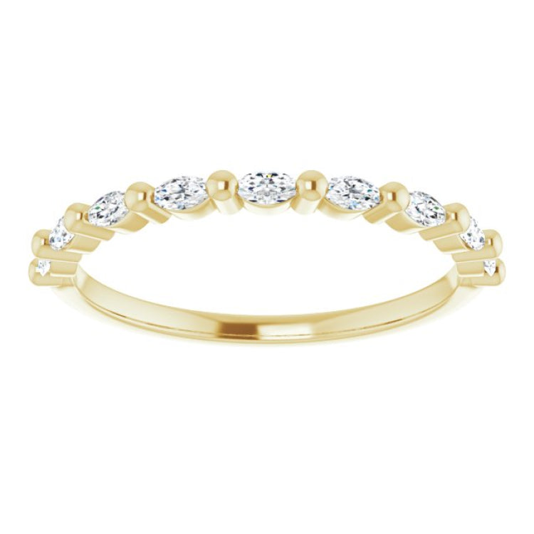 14K Yellow 1/4 CTW Natural Diamond Anniversary Band 14K Yellow 1/4 CTW Natural Diamond Anniversary Band
