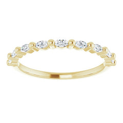 14K Yellow 1/4 CTW Natural Diamond Anniversary Band 14K Yellow 1/4 CTW Natural Diamond Anniversary Band