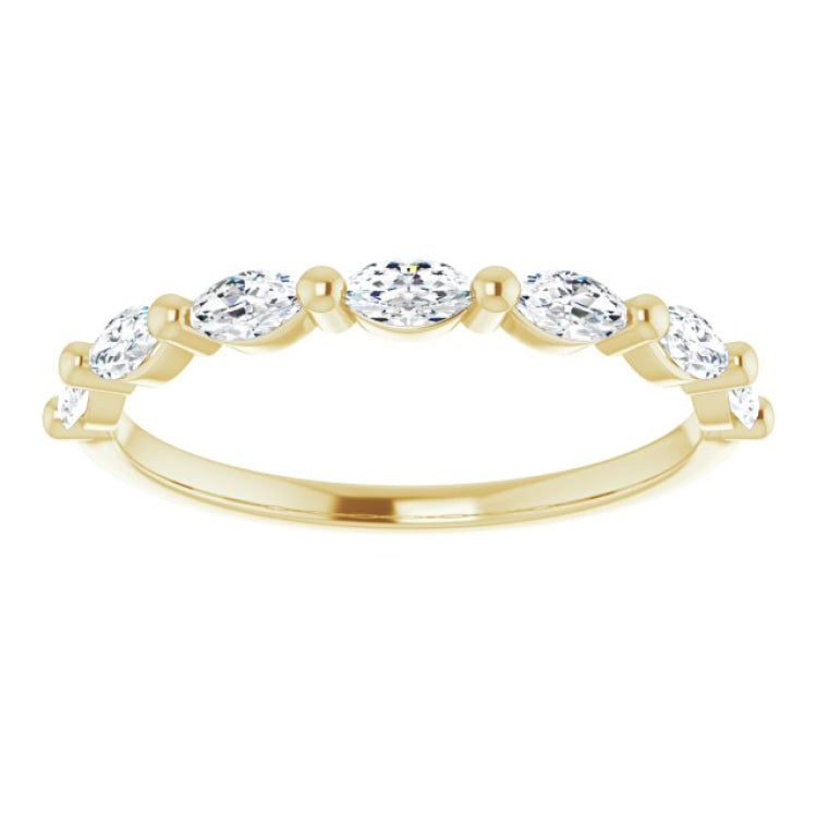 14K Yellow 1/2 CTW Natural Diamond Anniversary Band 14K Yellow 1/2 CTW Natural Diamond Anniversary Band