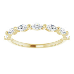 14K Yellow 1/2 CTW Natural Diamond Anniversary Band 14K Yellow 1/2 CTW Natural Diamond Anniversary Band