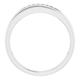 14K Yellow 1/10 CTW Natural Diamond Band