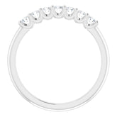 Platinum 1/3 CTW Natural Diamond Anniversary Band