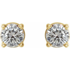 14K Yellow 1/3 CTW Natural Diamond Earrings 14K Yellow 1/3 CTW Natural Diamond Earrings