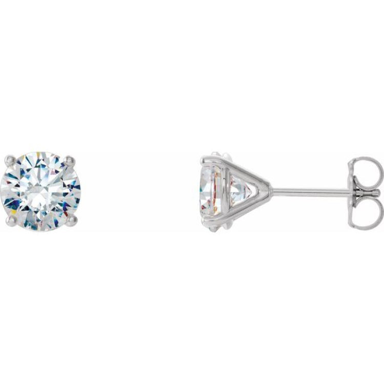 Platinum 2 CTW Natural Diamond Cocktail-Style Earrings Platinum 2 CTW Natural Diamond Cocktail-Style Earrings