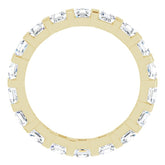 14K Yellow 1 3/4 CTW Natural Diamond Eternity Band Size 6