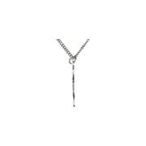 Sterling Silver 19x17.7 mm Four-Way Cross Medal 18" Necklace