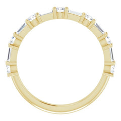 14K Yellow 1/3 CTW Natural Diamond Anniversary Band 14K Yellow 1/3 CTW Natural Diamond Anniversary Band
