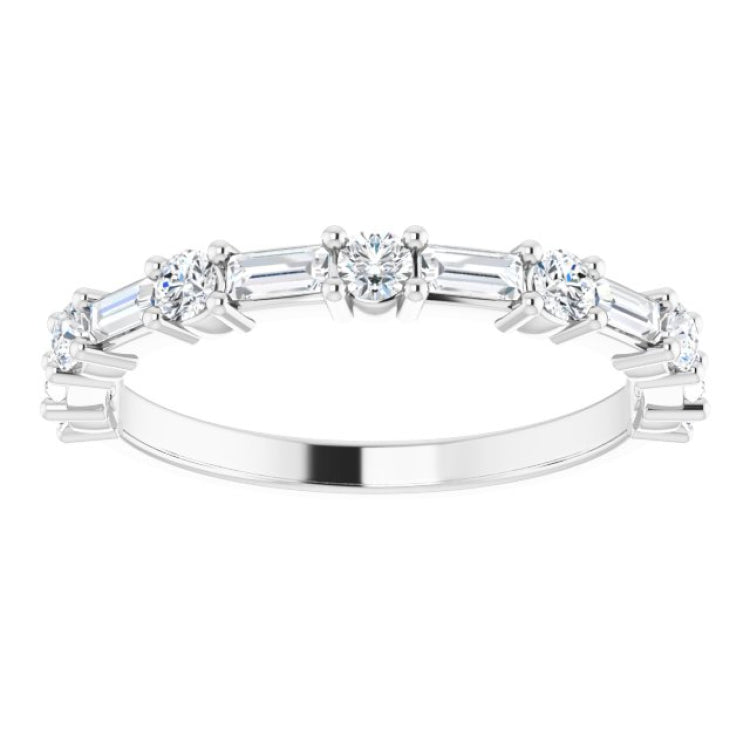 14K White 5/8 CTW Natural Diamond Anniversary Band 14K White 5/8 CTW Natural Diamond Anniversary Band