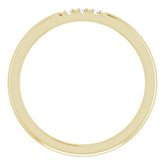 14K Yellow .05 CTW Natural Diamond Anniversary Band