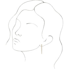 14K Yellow 2 CTW Lab-Grown Diamond Earrings 14K Yellow 2 CTW Lab-Grown Diamond Earrings