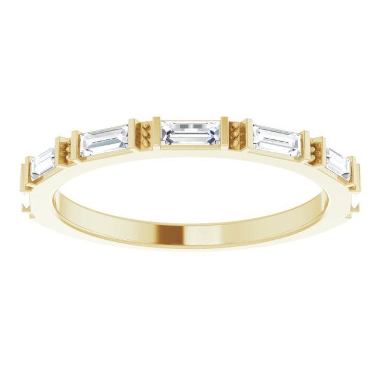 14K Yellow 3/8 CTW Lab-Grown Diamond Anniversary Band 14K Yellow 3/8 CTW Lab-Grown Diamond Anniversary Band