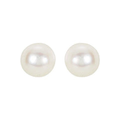 14K Yellow 4 mm Cultured White Akoya Pearl Earrings 14K Yellow 4 mm Cultured White Akoya Pearl Earrings