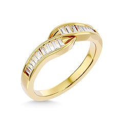 Diamond 1/3 Ct.Tw. Ladies Wedding Band in 14K Yellow Gold Diamond 1/3 Ct.Tw. Ladies Wedding Band in 14K Yellow Gold