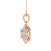 Diamond 3/4 Ct.Tw. Fashion Pendant in 14K Rose Gold