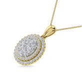Diamond 3/4 Ct.Tw. Fashion Pendant in 14K Yellow Gold