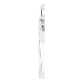 14K White Cross Pendant