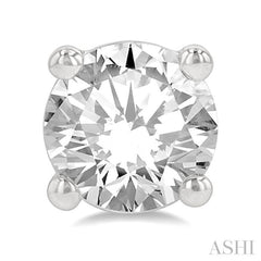 1 ctw Round Cut Diamond Stud Earring in 14K White Gold 1 ctw Round Cut Diamond Stud Earring in 14K White Gold