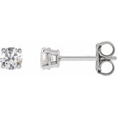 14K White 1/3 CTW Lab-Grown Diamond Earrings