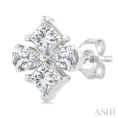.35CTTWDM MIXED FANCY SHAPE ER WG 14K-G*
