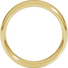 18K Yellow Gold 6 mm Comfort-Fit European-Style Band Size 9.5