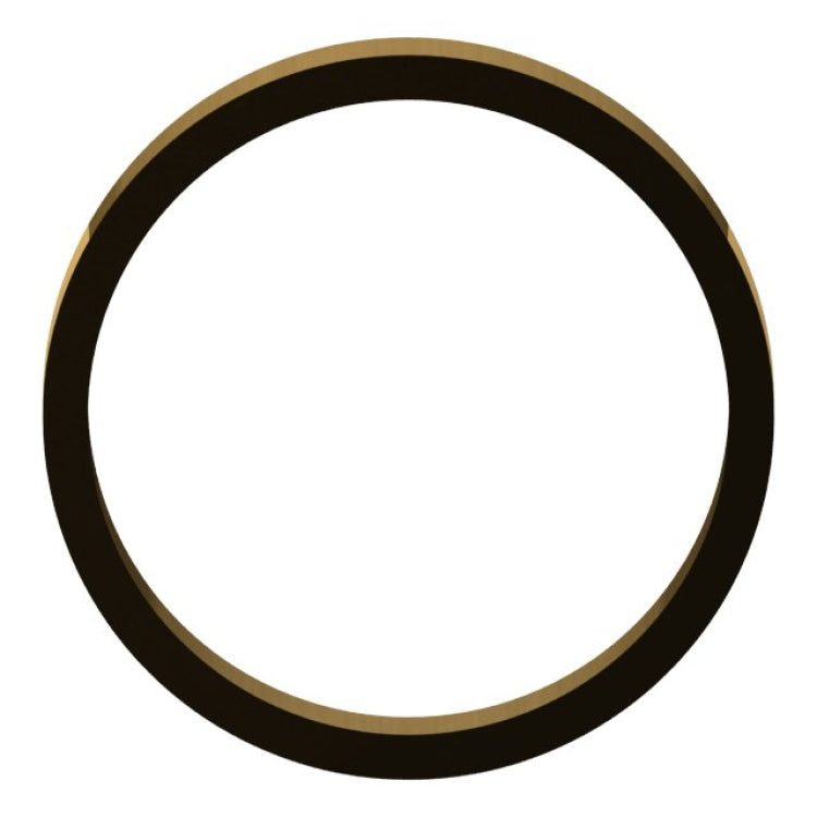14K Yellow Gold 3.5 mm Flat Band Size 10