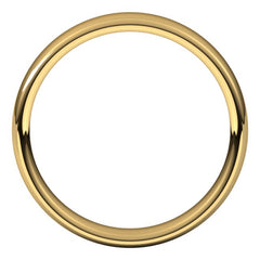 10K Yellow Gold 4.5 mm Comfort-Fit European-Style Band Size 8.5