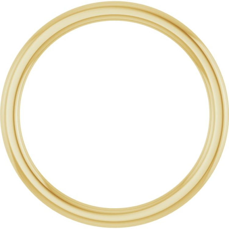 14K Yellow Gold 1.5 mm Comfort-Fit European-Style Band Size 5.5