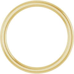 14K Yellow Gold 1.5 mm Comfort-Fit European-Style Band Size 5