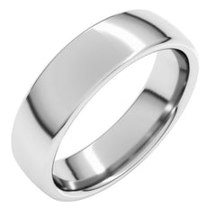 14K White Gold 5.5 mm Comfort-Fit European-Style Band Size 8.5
