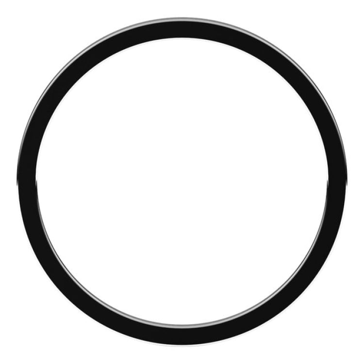 14K White Gold 1 mm Flat Band Size 7
