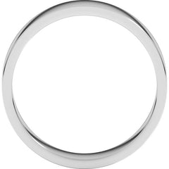 Sterling Silver 5 mm Flat Band Size 12