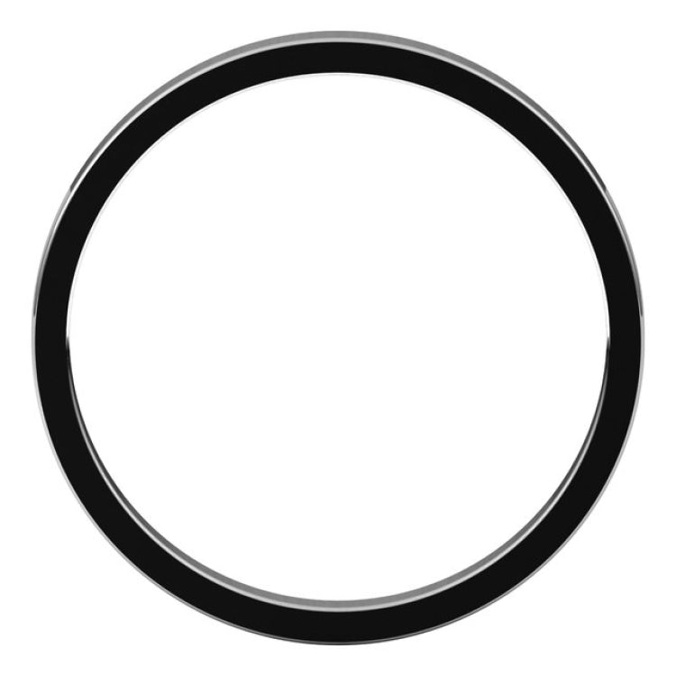 14K White Gold 2 mm Flat Band Size 3