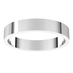 Sterling Silver 3.5 mm Flat Band Size 8