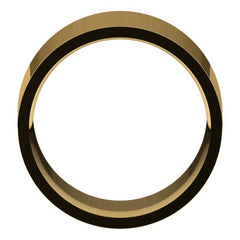 14K Yellow Gold 11 mm Lightweight Comfort-Fit Flat Band Size 9