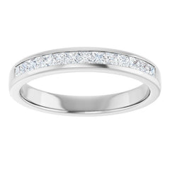 Platinum 1 CTW Lab-Grown Diamond Band