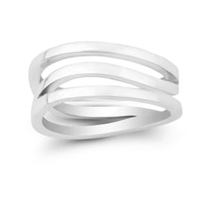 Sterling Silver Twisted Ring