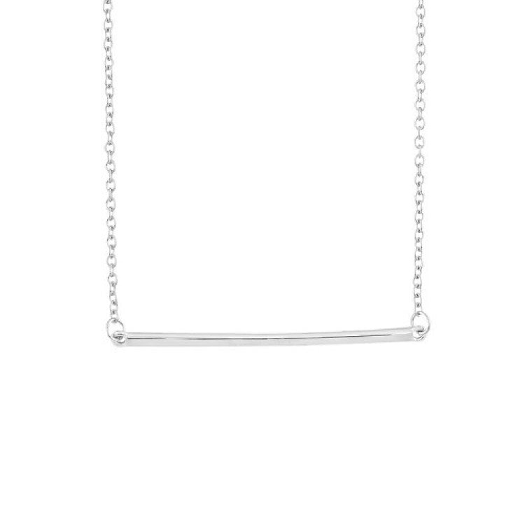 Sterling Silver Bar Necklace