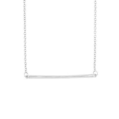 Sterling Silver Bar Necklace